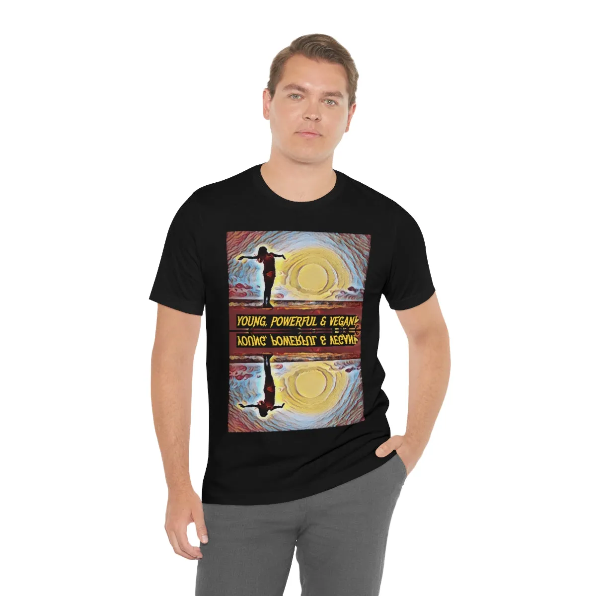 Young, Powerful & Vegan! Short Sleeve Tee