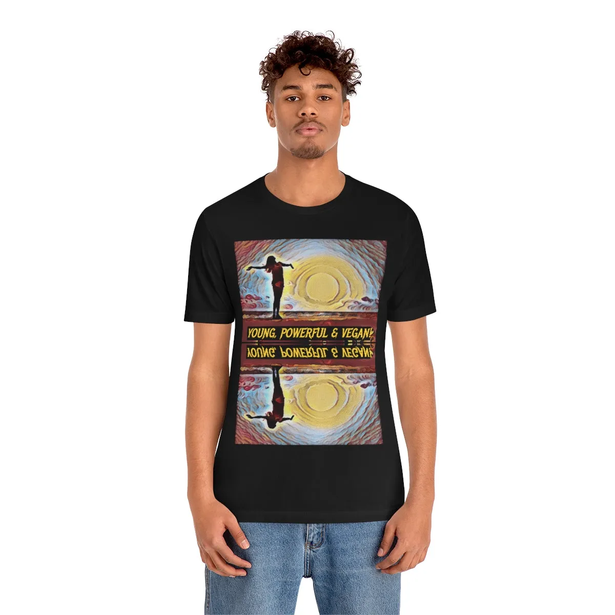 Young, Powerful & Vegan! Short Sleeve Tee