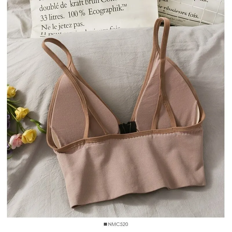 ZIPPER LOCKED STYLING SEXY WRAPPED CHEST TOP BRA ??HOT DEAL - 50% OFF??